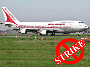 air india strike air india strike