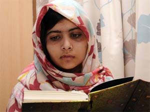 नोबेल नामित सबसे छोटी उम्मीदवार बनी मलाला नोबेल नामित सबसे छोटी उम्मीदवार बनी मलाला