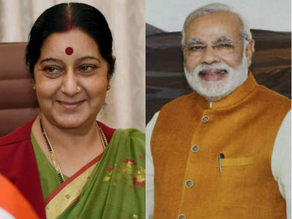 Image result for सुषमा स्वराज के साथ पीएम मोदी
