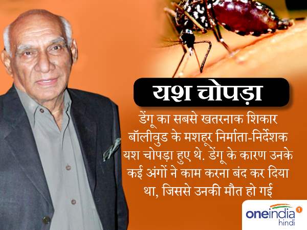 डेंगू ने ली यश चोपड़ा की जान