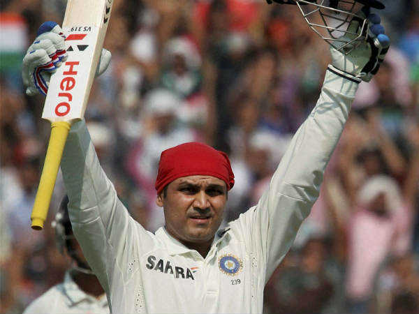 परंपराओं को तोड़ा सहवाग ने
