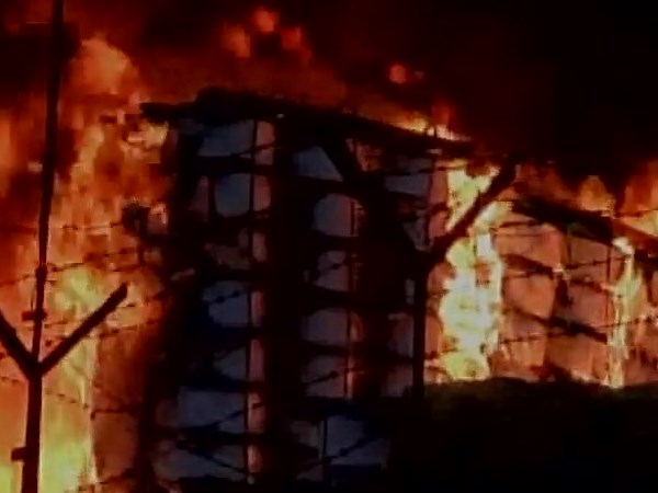 fire in factory fire in factory