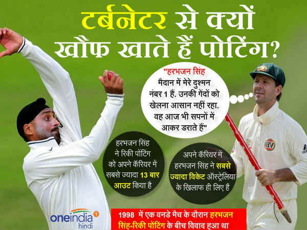 Here are the reasons why harbhajan singh comes in nightmares of ricky ponting. Here are the reasons why harbhajan singh comes in nightmares of ricky ponting.