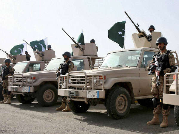 Pakistan army 'exercising' near border adjoining Jaisalmer Pakistan army 'exercising' near border adjoining Jaisalmer