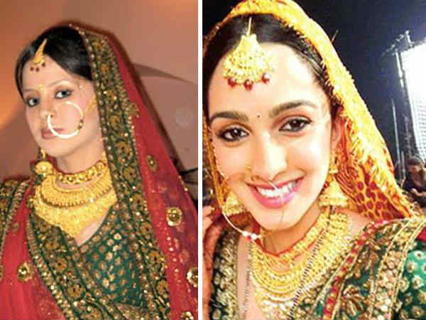 Kiara Advani slips into Sakshi Dhoni’s wedding outfit for MS Dhoni biopic Kiara Advani slips into Sakshi Dhoni’s wedding outfit for MS Dhoni biopic