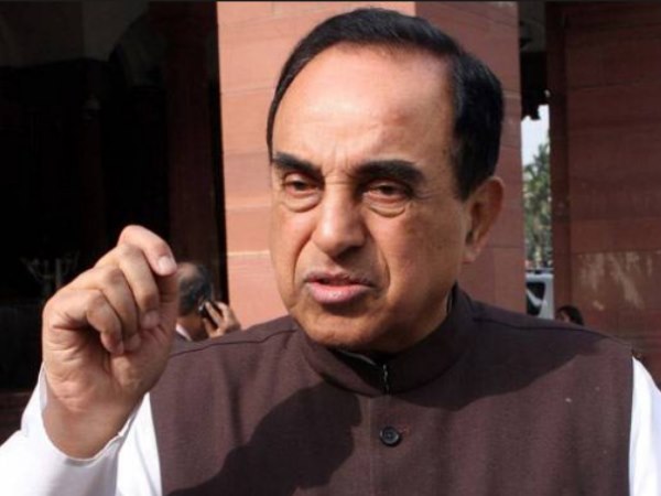 BJP leader Subramanian Swamy BJP leader Subramanian Swamy