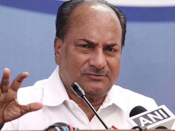 एंटनी ने पर्रिकर पर दिया था बड़ा बयान