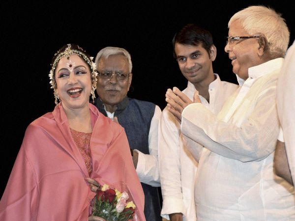 Lalu prasad and hema malini Lalu prasad and hema malini