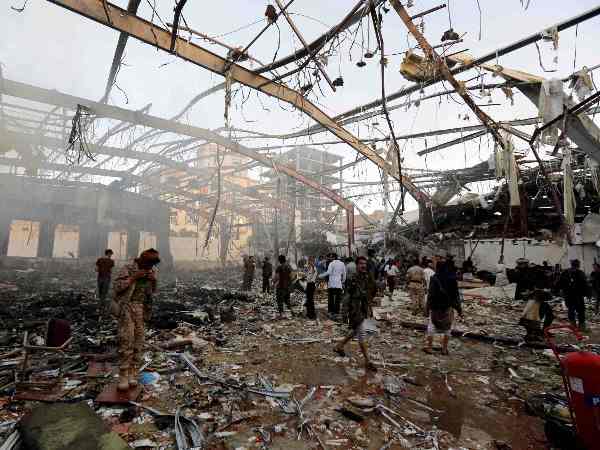saudi arab bomed on yemen saudi arab bomed on yemen