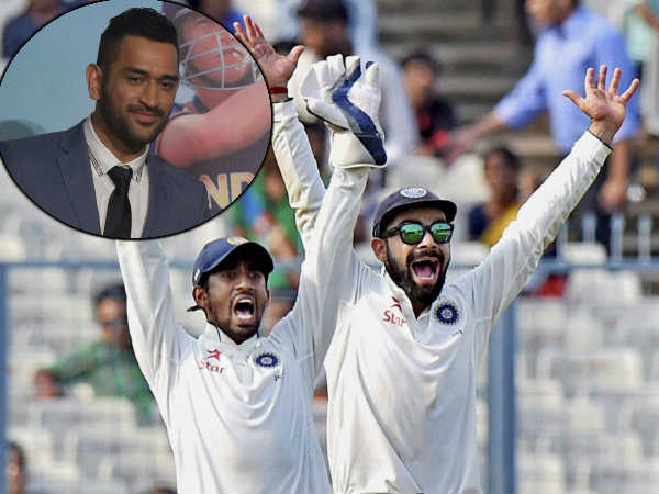 Virat Kohli says Wriddhiman Saha is the best wicketkeeper Target Dhoni? Virat Kohli says Wriddhiman Saha is the best wicketkeeper Target Dhoni?