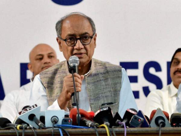 दिग्विजय सिंह, कांग्रेस नेता