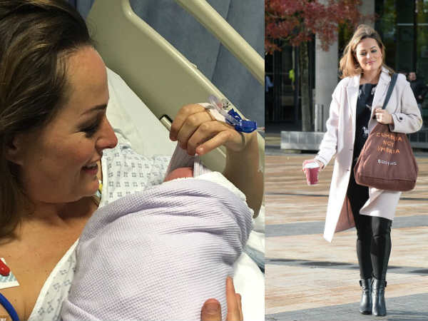 BBC presenter Victoria Fritz gave birth minutes after reading the news BBC presenter Victoria Fritz gave birth minutes after reading the news