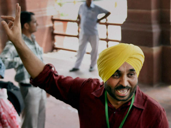 House panel finds AAP MP Bhagwant Mann guilty House panel finds AAP MP Bhagwant Mann guilty