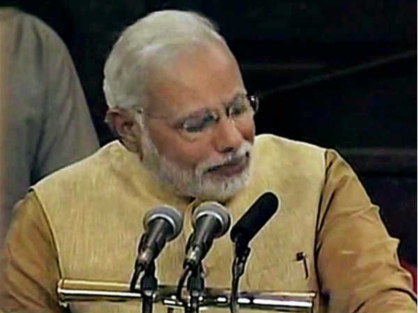 PM Modi Makes Emotional Speech To Party Lawmakers On Notes Ban PM Modi Makes Emotional Speech To Party Lawmakers On Notes Ban
