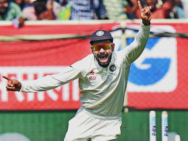 Visakhapatnam Test: Captain Virat Kohli was adjudged the Man of the Match Visakhapatnam Test: Captain Virat Kohli was adjudged the Man of the Match
