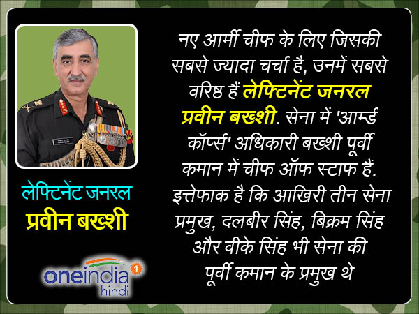लेफ्टिनेंट जनरल प्रवीण बख्शी