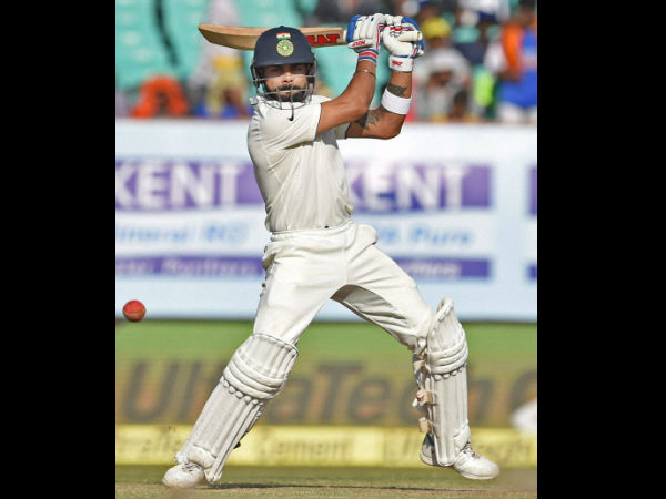 India vs England 4th Test Day: Mumbai Test: Captain Virat Kohli notched up his third double century India vs England 4th Test Day: Mumbai Test: Captain Virat Kohli notched up his third double century
