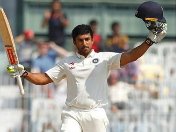 Karun Nair becomes second Indian to score triple ton in Tests Karun Nair becomes second Indian to score triple ton in Tests