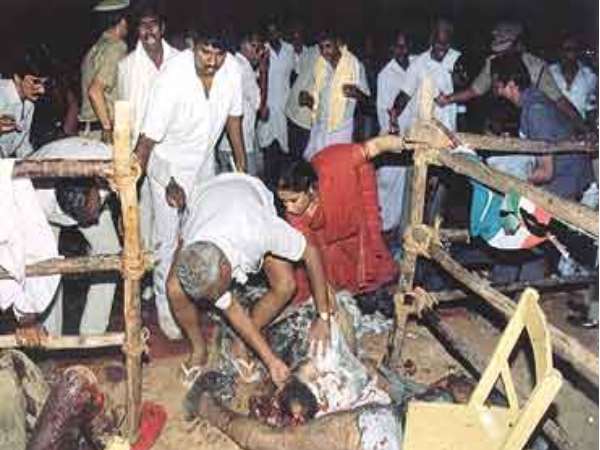 21 मई, 1991 को हुई राजीव गांधी की हत्या