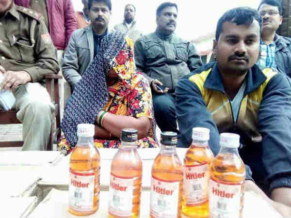 Police seized liquor bottles in Hardoi Police seized liquor bottles in Hardoi