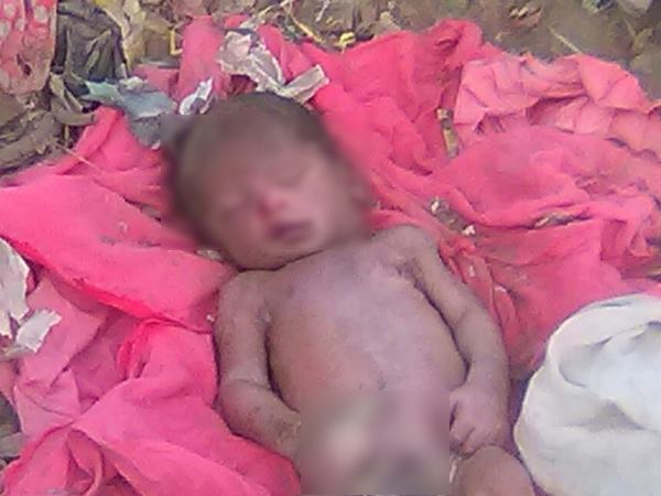 यूपी में मानवता शर्मसार, नवजात बच्चे को जन्म लेते ही कूड़े में फेंक गए यूपी में मानवता शर्मसार, नवजात बच्चे को जन्म लेते ही कूड़े में फेंक गए