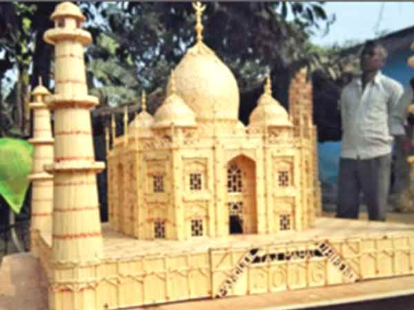 भारत की जेल में बंद फ्रांसीसी कैदी ने पत्नी के लिए बना डाला ताजमहल भारत की जेल में बंद फ्रांसीसी कैदी ने पत्नी के लिए बना डाला ताजमहल