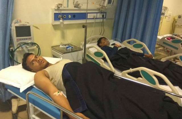 Former BSP minister Trample down by truck Former BSP minister Trample down by truck