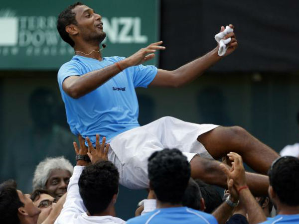 India defeated New Zealand 3-1 in Davis Cup India defeated New Zealand 3-1 in Davis Cup