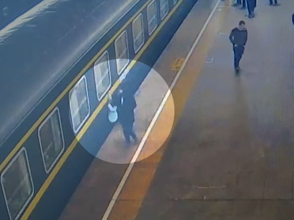 Video: when 3 years old baby falls under train what happen next will shocked you Video: when 3 years old baby falls under train what happen next will shocked you