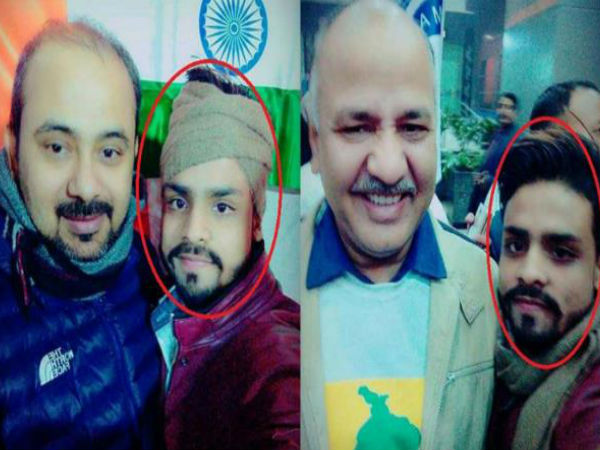 AAP leader najeeb arrested in 25 lakh robbery case in Delhi AAP leader najeeb arrested in 25 lakh robbery case in Delhi