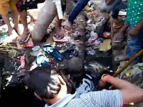 नाले में मिला पुराने नोटों से भरा बैग, पैसे लूटने की मची अफरा-तफरी, देखिए तस्वीरें नाले में मिला पुराने नोटों से भरा बैग, पैसे लूटने की मची अफरा-तफरी, देखिए तस्वीरें