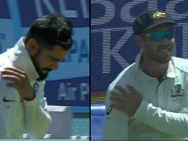 जब मैक्सवेल ने मैदान पर उड़ाया विराट कोहली की चोट का मजाक जब मैक्सवेल ने मैदान पर उड़ाया विराट कोहली की चोट का मजाक