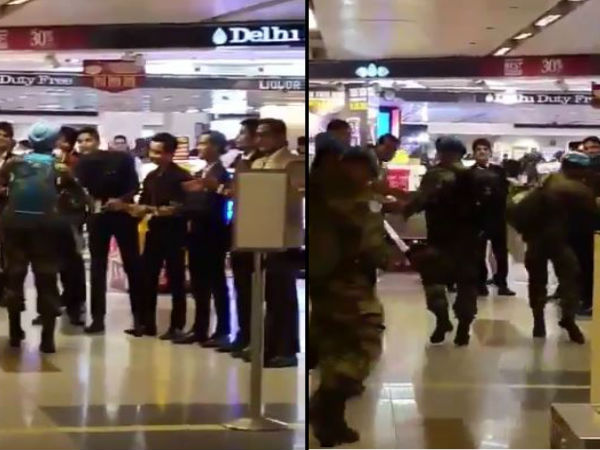 WATCH: On PM Modi’s appeal Here’s what happened with Indian Army jawans at IGI airport in Delhi WATCH: On PM Modi’s appeal Here’s what happened with Indian Army jawans at IGI airport in Delhi