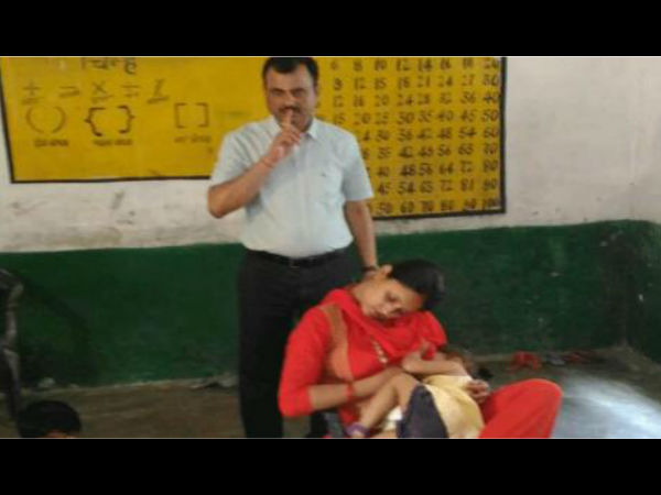 UP Female teacher sleeping in class photo goes viral,how CM Yogi dream fulfill UP Female teacher sleeping in class photo goes viral,how CM Yogi dream fulfill