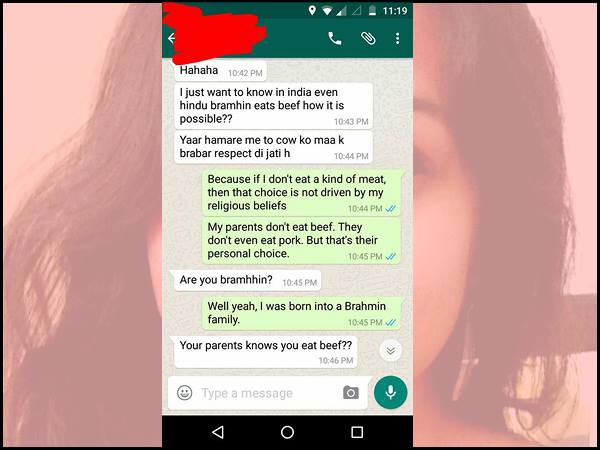 हिंदू ब्राह्म्ण बीफ कैसे खा सकते