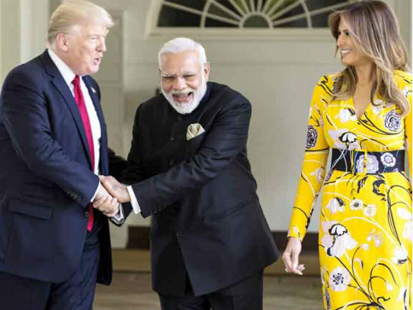 मोदी और ट्रंप के बीच हंसी-मजाक