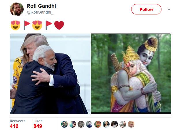 मोदी और ट्रंप की मुलाकात, ट्विटर पर लोगों ने जमकर ली चुटकी मोदी और ट्रंप की मुलाकात, ट्विटर पर लोगों ने जमकर ली चुटकी