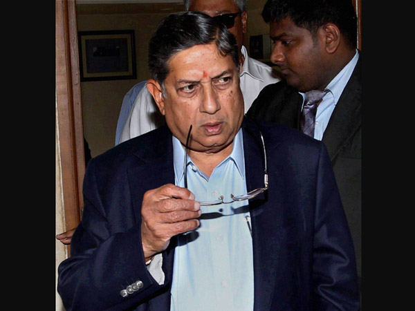 श्रीनिवासन और निरंजन शाह के BCCI के एसजीएम में भाग लेने पर सुप्रीम कोर्ट ने लगाई रोक श्रीनिवासन और निरंजन शाह के BCCI के एसजीएम में भाग लेने पर सुप्रीम कोर्ट ने लगाई रोक