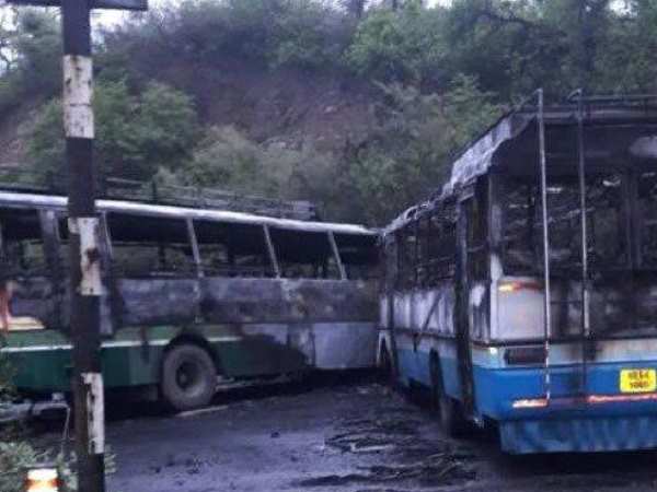 घायलों को अस्पताल में कराया भर्ती