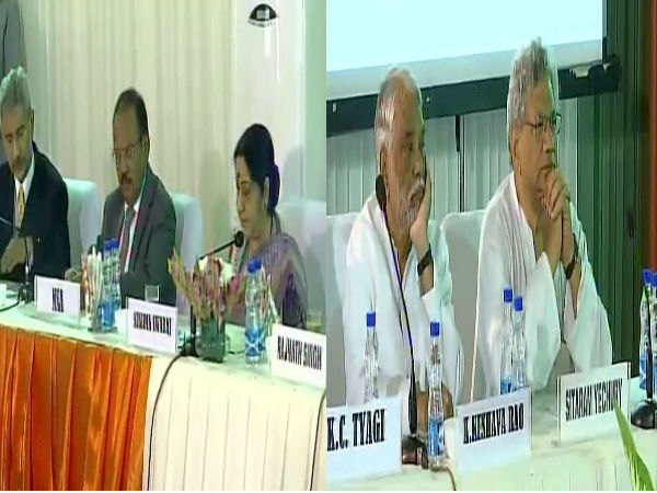 Opposition parties' meet jointly held by EAM Sushma Swaraj on border issue Opposition parties' meet jointly held by EAM Sushma Swaraj on border issue