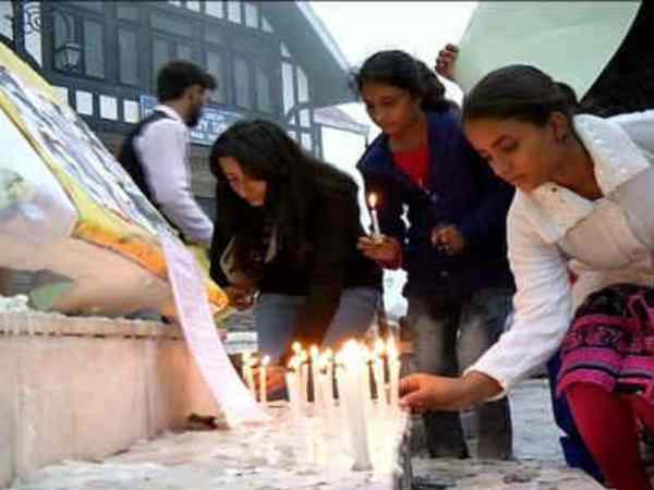मंडी में रोष प्रदर्शन, आरोपियों को पकड़ने की मांग