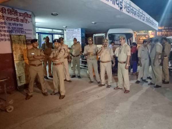 घायलों को भिजवाया अस्पताल