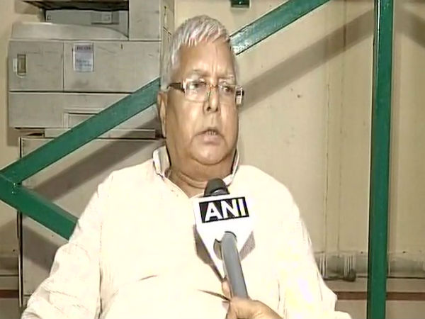FIR is not sufficient reason for the resignation: Lalu Prasad Yadav on Tejashwi Yadav FIR is not sufficient reason for the resignation: Lalu Prasad Yadav on Tejashwi Yadav