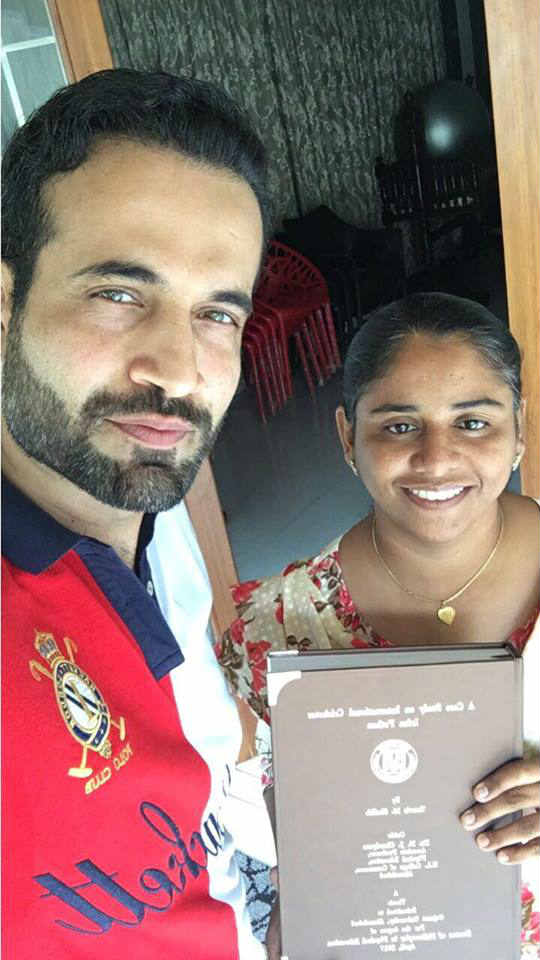 इरफान पठान पर महिला क्रिकेटर ने की PhD, किए कई बड़े खुलासे इरफान पठान पर महिला क्रिकेटर ने की PhD, किए कई बड़े खुलासे
