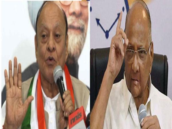 Shankar-singh Vaghela Could Team With Sharad Pawar To Further Dent Congress Shankar-singh Vaghela Could Team With Sharad Pawar To Further Dent Congress
