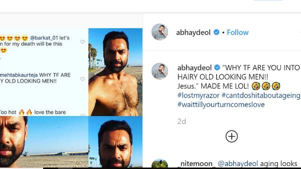 Abhay Deol meets actress