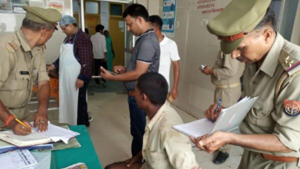 Several police stations reached the spot