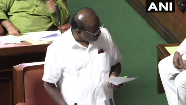 Kumaswami sought to prove majority in the house