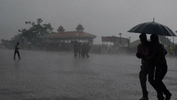 Chance of heavy rains at one or two places