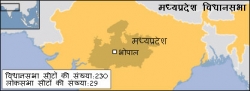 मध्य प्रदेश चुनाव के रुझान और परिणाम मध्य प्रदेश चुनाव के रुझान और परिणाम